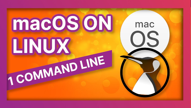 how to run macos on linux