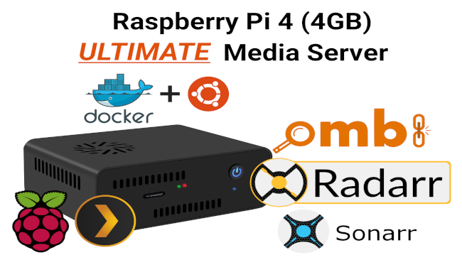 raspberry pi 4 media server