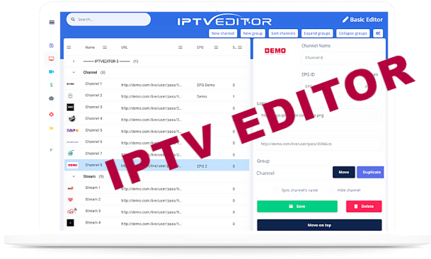 IPTV Editor